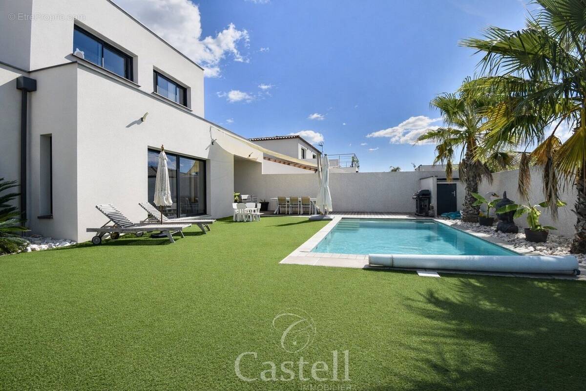 *** superbe contemporaine 4 chambres, garage, piscine *** - photo 2