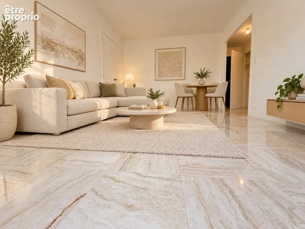 Cannes proche banane rare  ! t2 51 m2  sol refait élevé ouest cave - photo 3