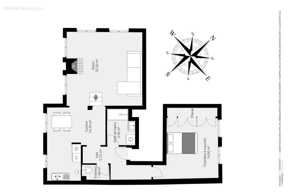 Appartement 63 m² à Chartres  - photo 3