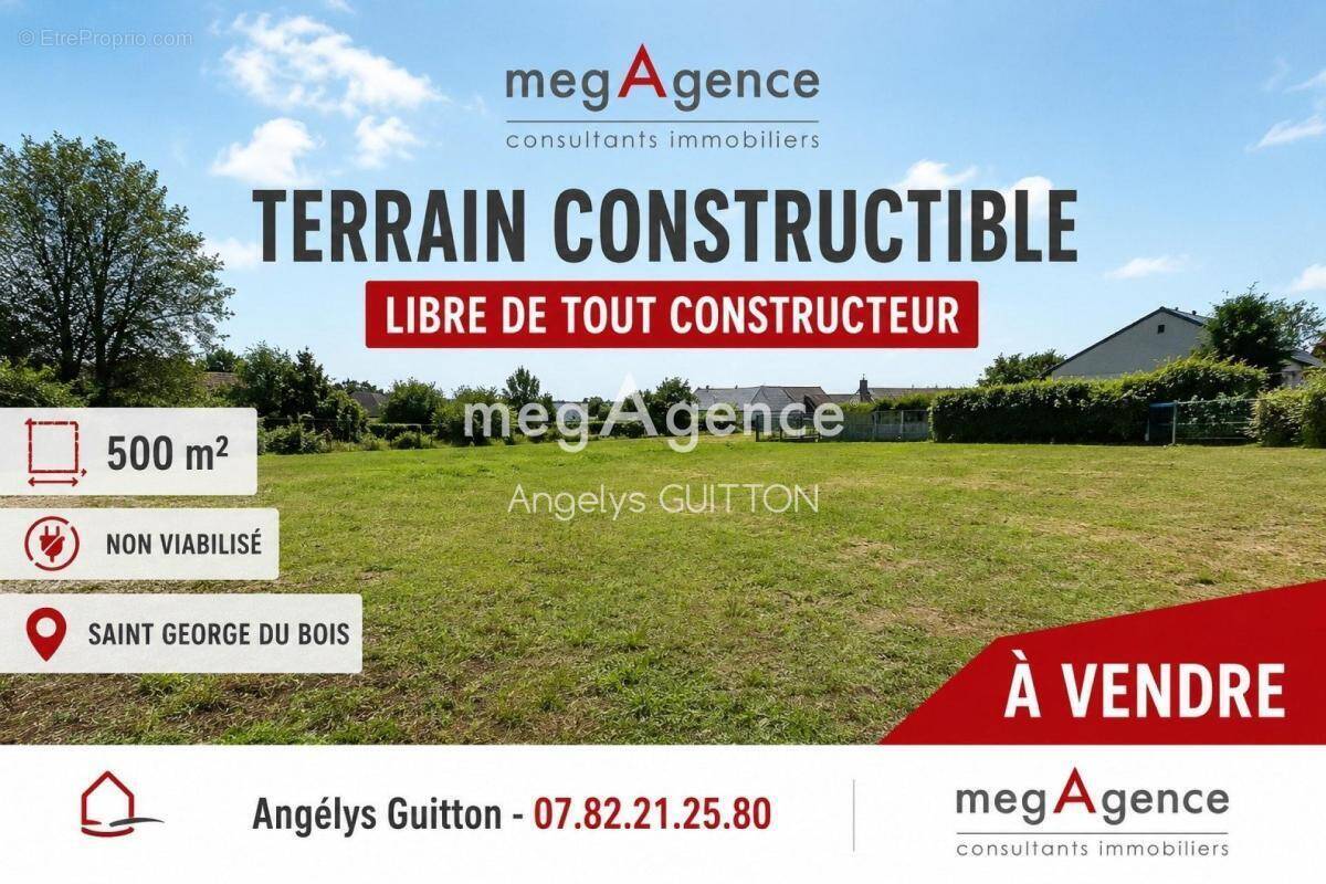 Terrain à SAINT-GEORGES-DU-BOIS