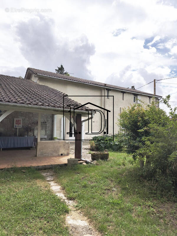Façade AVANT - Maison à MOUSTIER