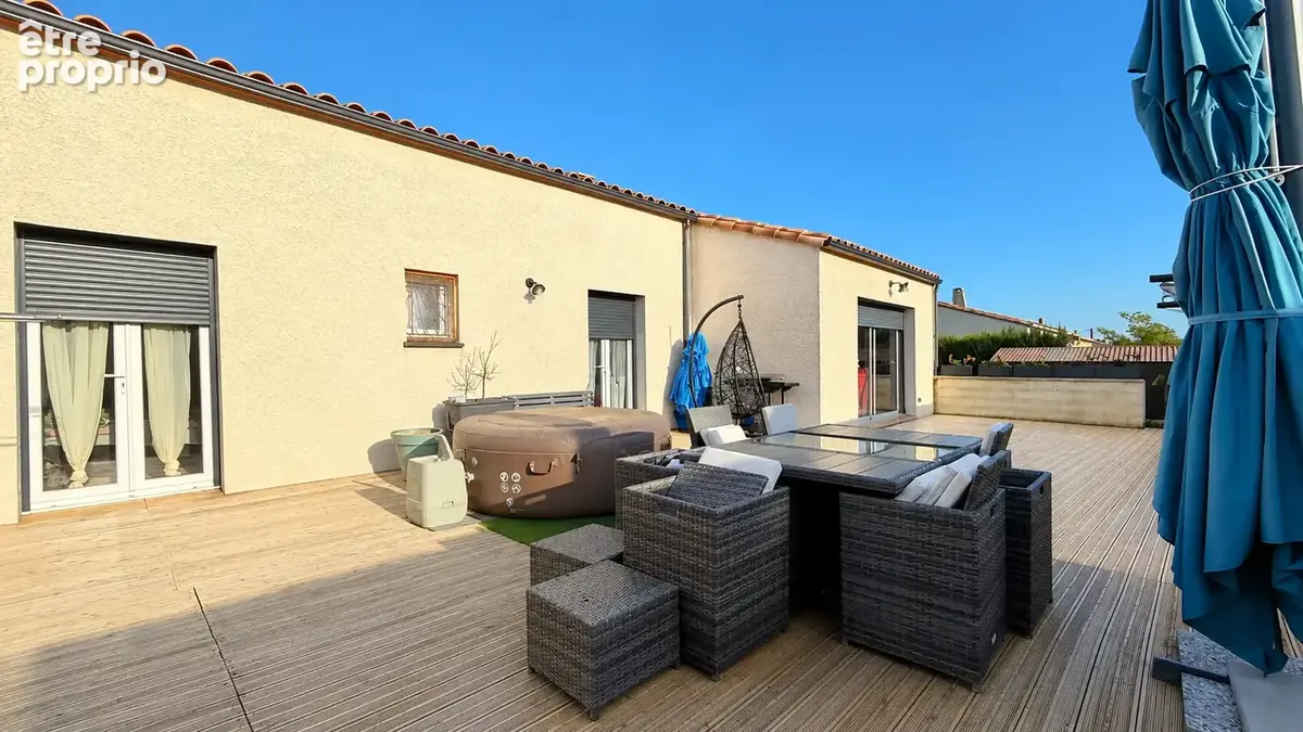 Proche carcassonne - minervois - maison rt2012 - sous garantie - 4 chambres - jardin 506m2 - photo 2