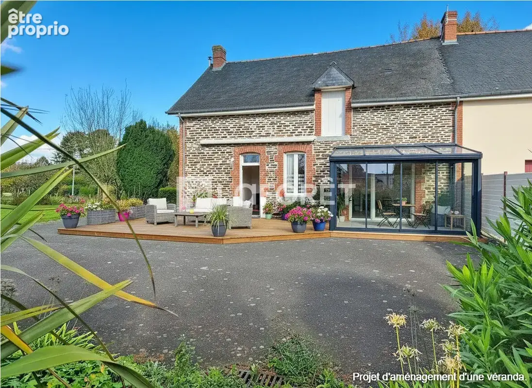 MAISON, LONGERE MITOYENNE, 3 CHAMBRES, 103 m2 + 33 m2 aménageable - Noyal Chatillon Sur Seiche - Parcelle 1295 m2 - photo 1