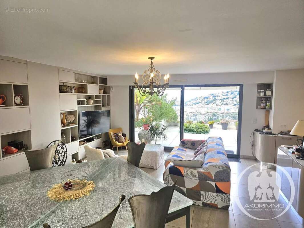 Nice chambrun 4 pieces dernier etage + terrasses - vue panoramique mer - chambrun - photo 3