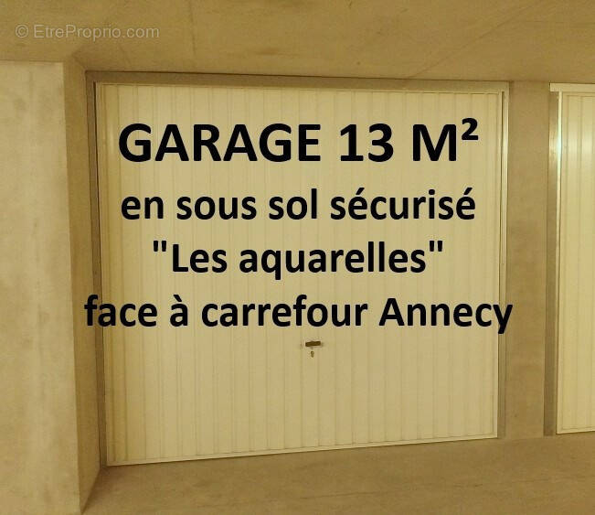 Parking à ANNECY-LE-VIEUX