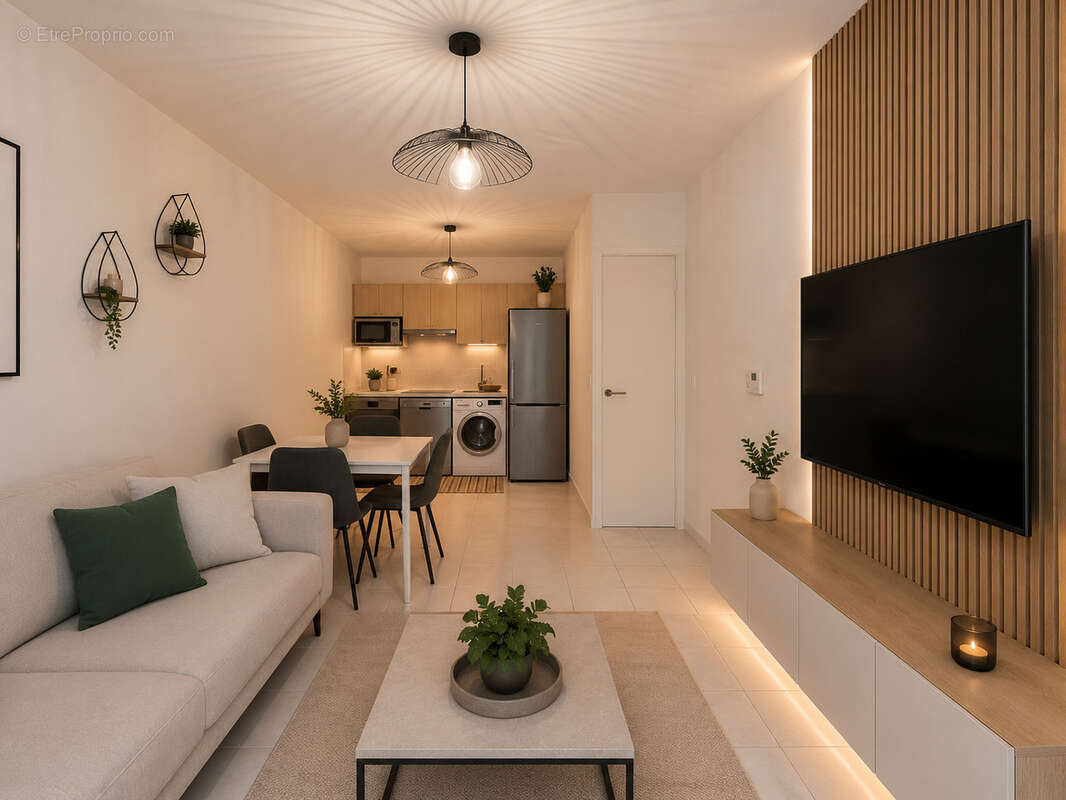 Appartement T2 de 37 M2 avec une terrasse de 6 M2 + 1 PK - photo 6