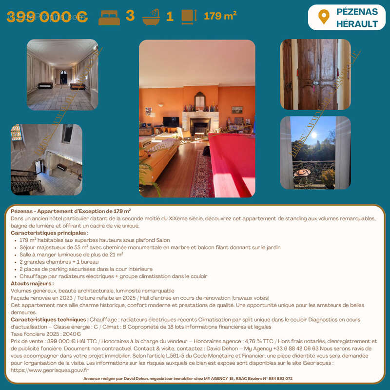 Appartement à PEZENAS