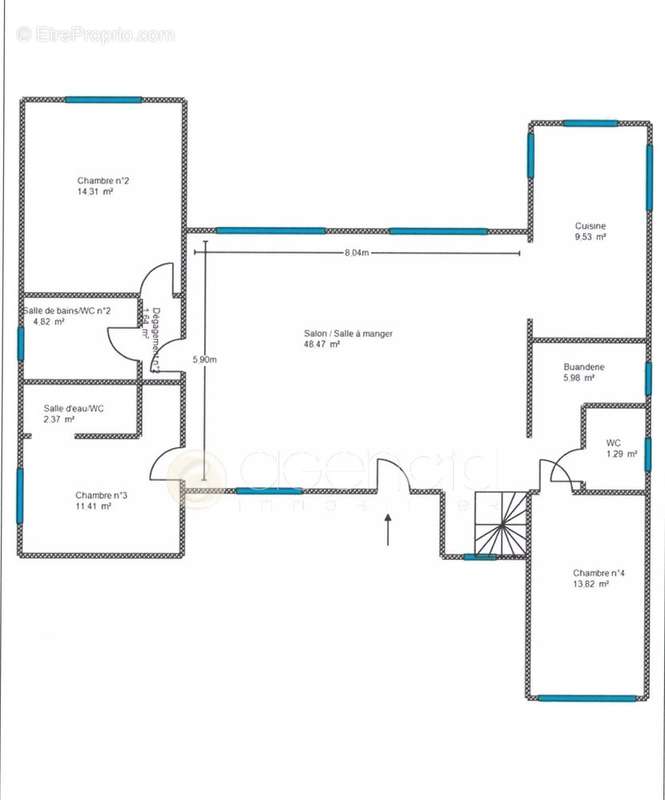 Maison à ROQUEFORT-LES-PINS