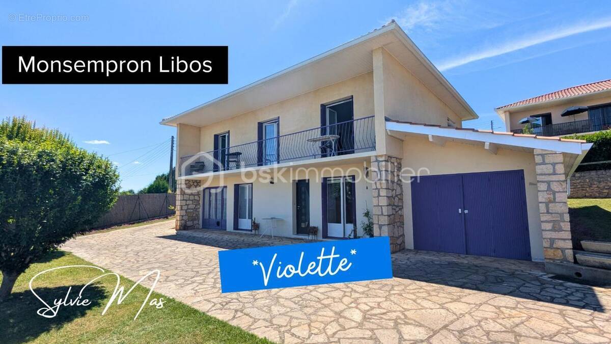 Maison à MONSEMPRON-LIBOS