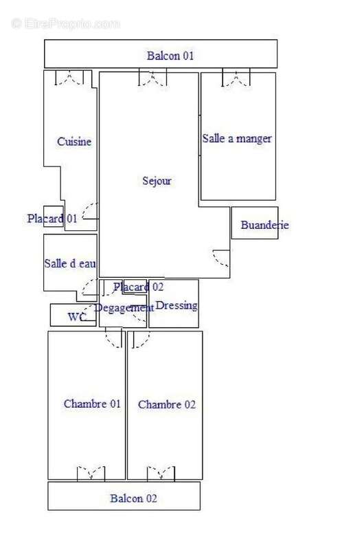 Appartement à PARIS-14E