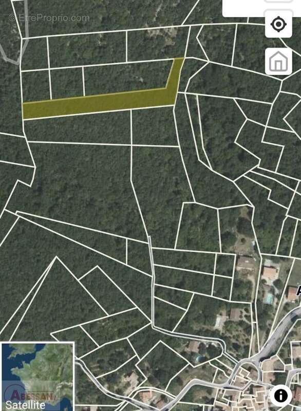 Terrain à SAINT-MARTIN-DE-VALGALGUES