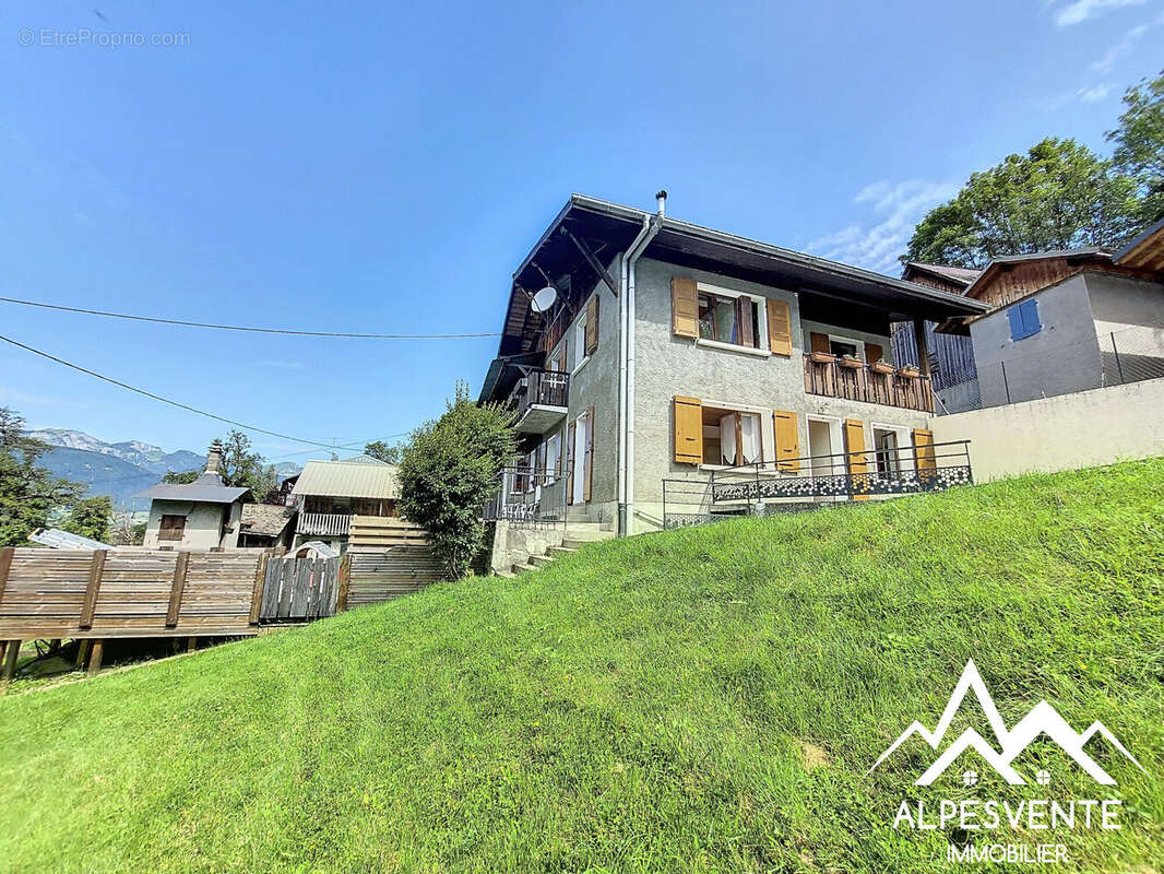 a-vendre-appartement-3chambres-jardin-alpesvente - Appartement à SAINT-JEAN-D'AULPS