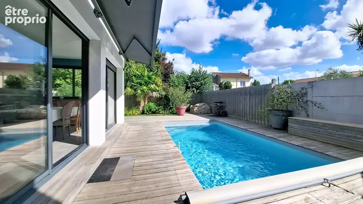 Bordeaux Caudéran hypercentre - Maison contemporaine avec piscine, jardin et garage - photo 3