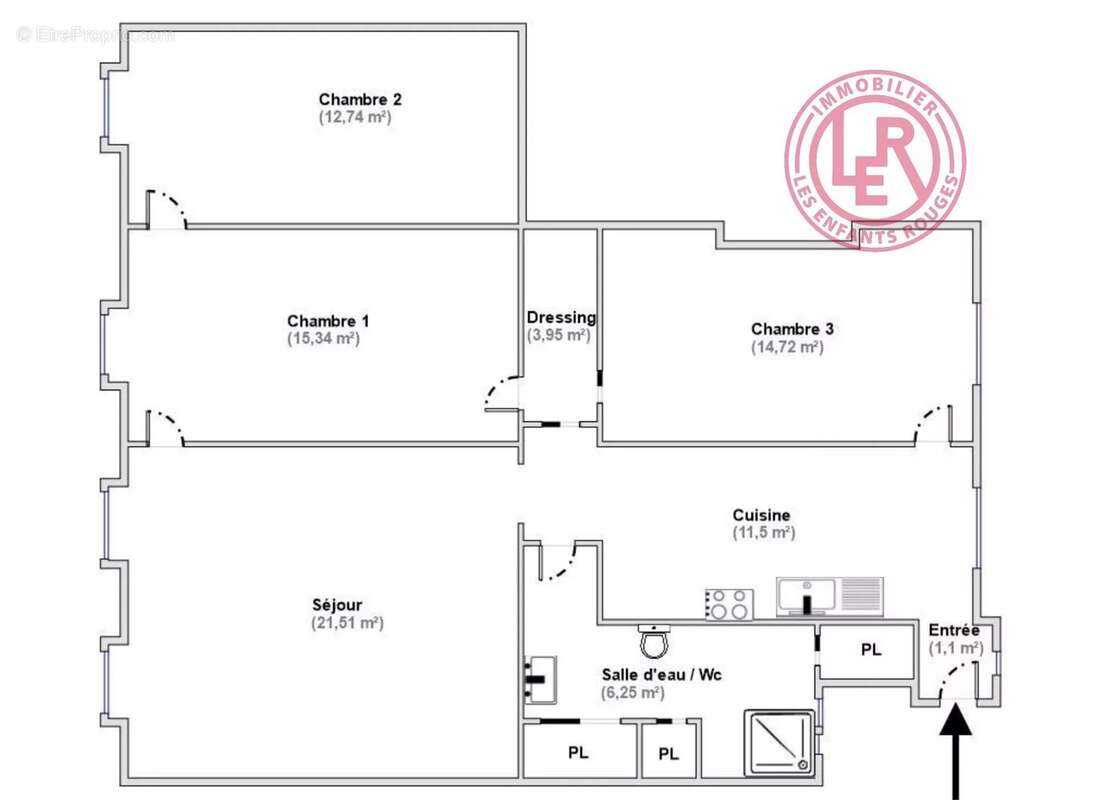Appartement à PARIS-10E
