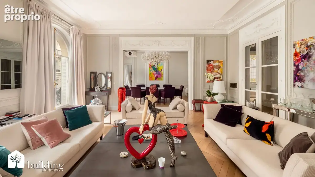 Paris 17e Arc de Triomphe - Appartement de réception 4 pièces de 178,99 m² - photo 4