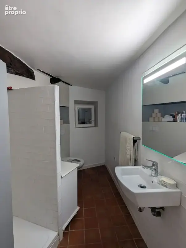 Sillans-la-Cascade : maison de village rénovée, 140 m² sur 3 niveaux, deux logements - photo 10