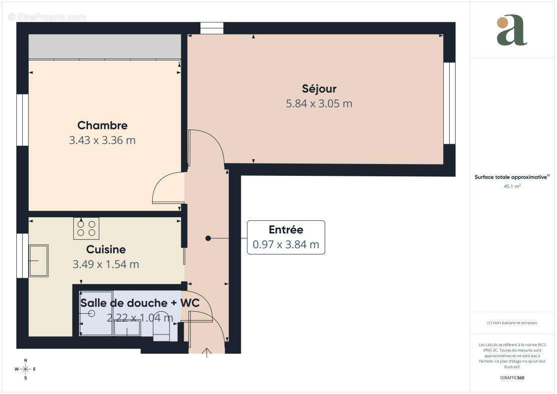 Appartement à ASNIERES-SUR-SEINE