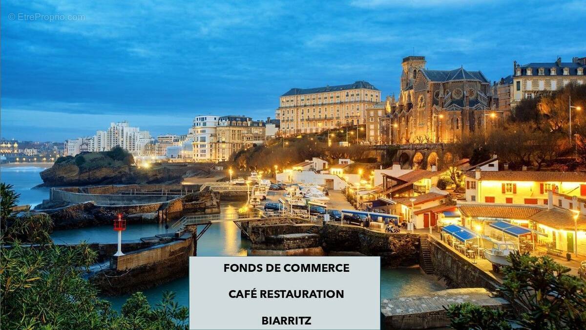 Commerce à BIARRITZ