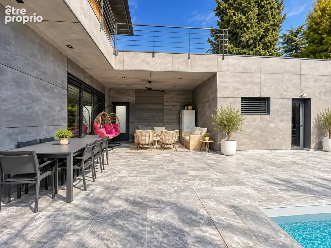 Maison d’architecte   273 m2   piscine chauffée   terrain 1 026 m2   prestations haut de gamme - photo 5