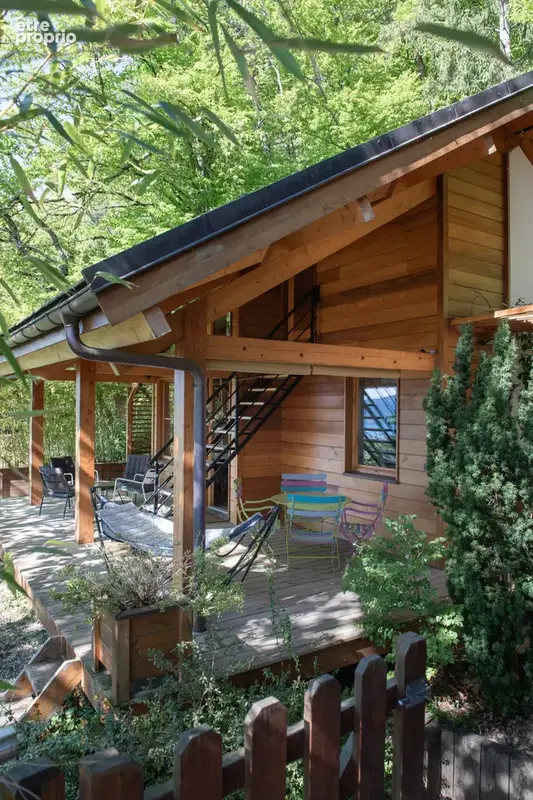 La Canopée, chalet d'architecte  surplombant le lac d'Annecy - photo 18