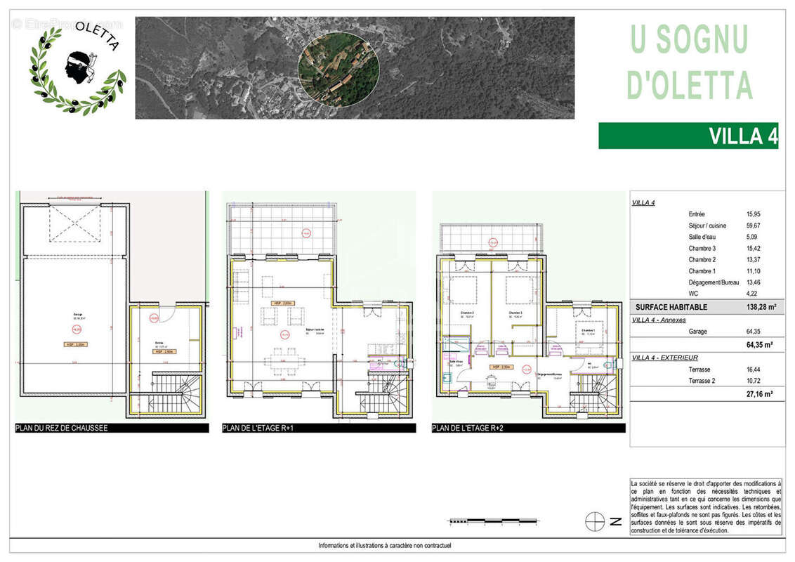 Programme U Sognu d'Oletta - Maison T4 avec garage - photo 2