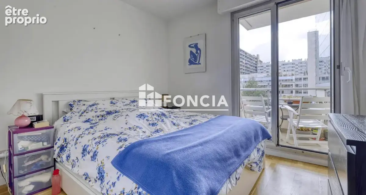 Boulogne-Billancourt – Grand 2 pièces de 56 m² avec balcon, cave et parking - photo 5