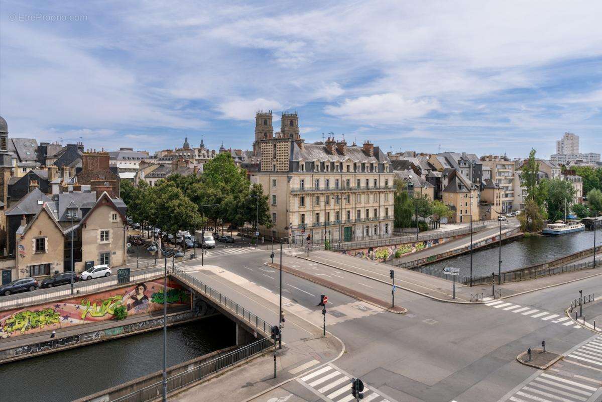 Appartement d'exception – Centre Rennes – Vue sur le Canal d'Ille-et-Rance - photo 2