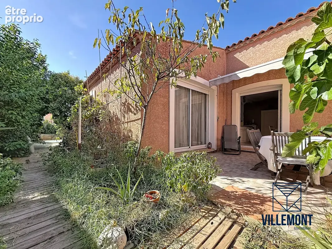 Terrasse 18.68m² côté cuisine