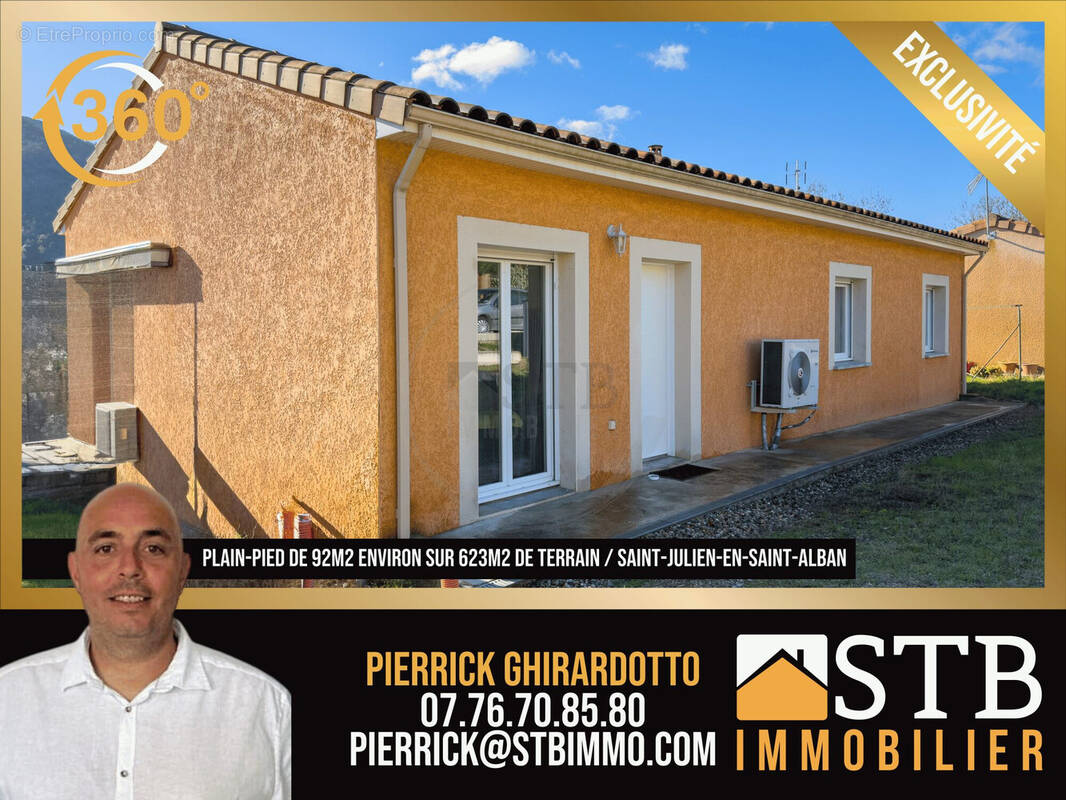 Maison à SAINT-JULIEN-EN-SAINT-ALBAN