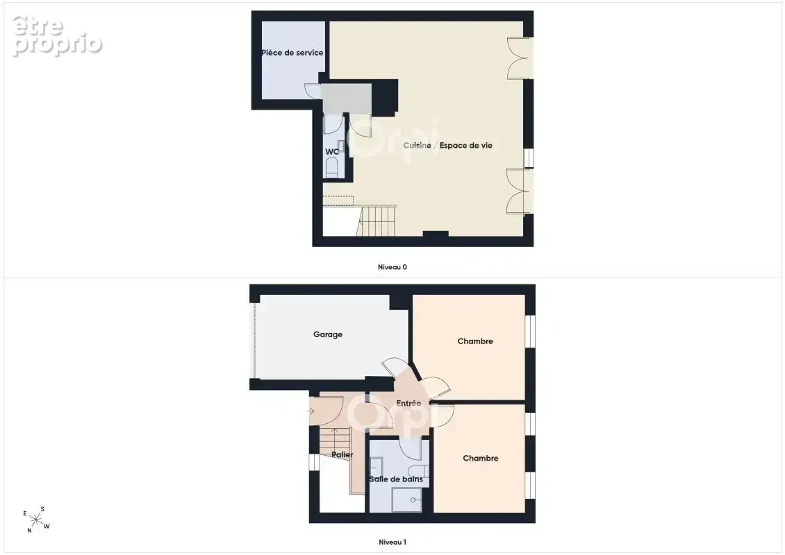 Jardin-vue dégagée-garage mezzanine-tout à l'égout - photo 16