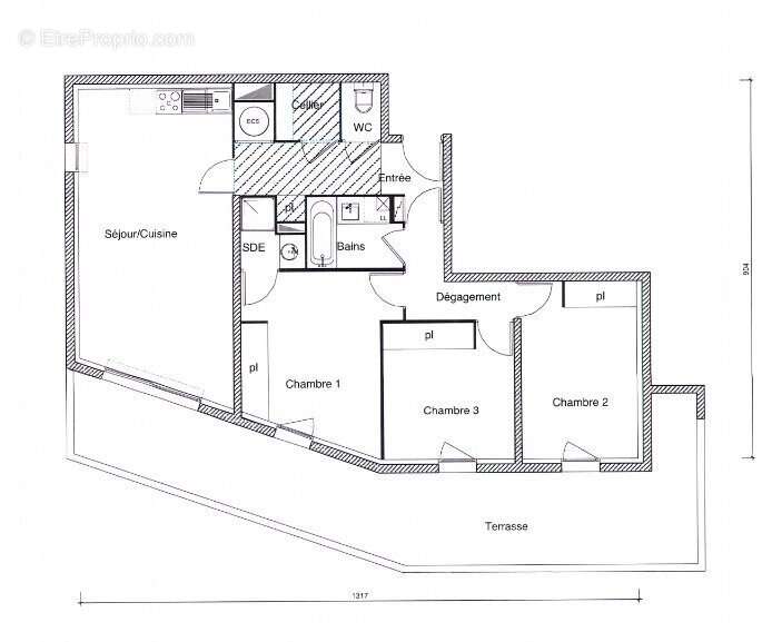 Appartement à MONTPELLIER