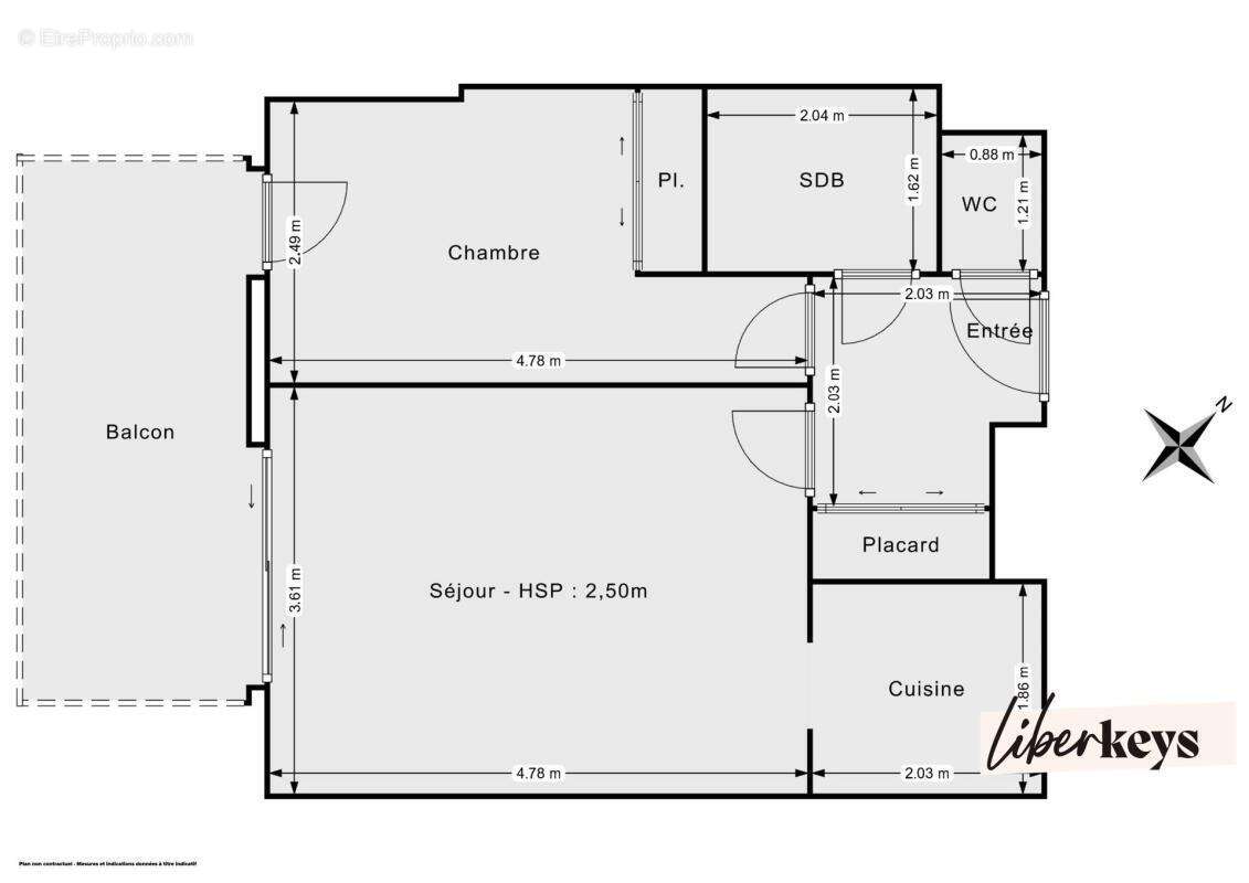 Francheville Bel Air limite Craponne : T2 de 41 m² avec terrasse de 9 m² - Résidence récente - photo 11