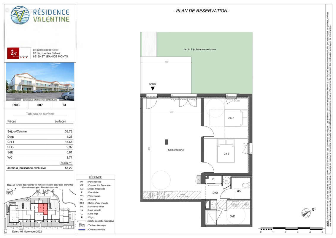 Appartement à SAINT-JEAN-DE-MONTS