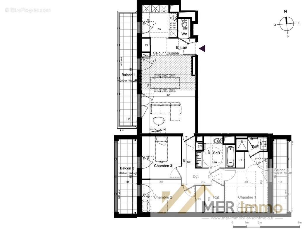 Appartement à SAINT-MALO