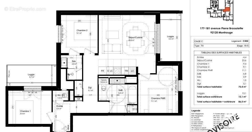 Photo 7 - Appartement à MONTROUGE