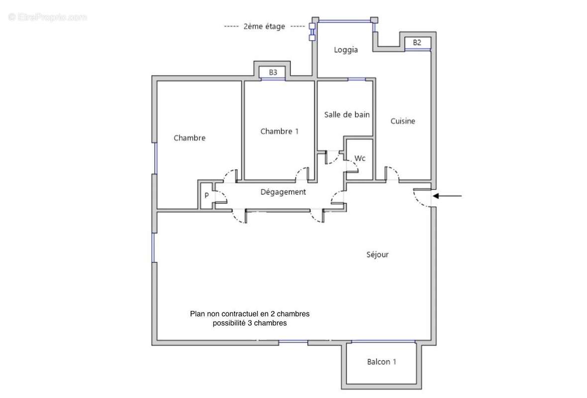 Appartement à MARSEILLE-7E