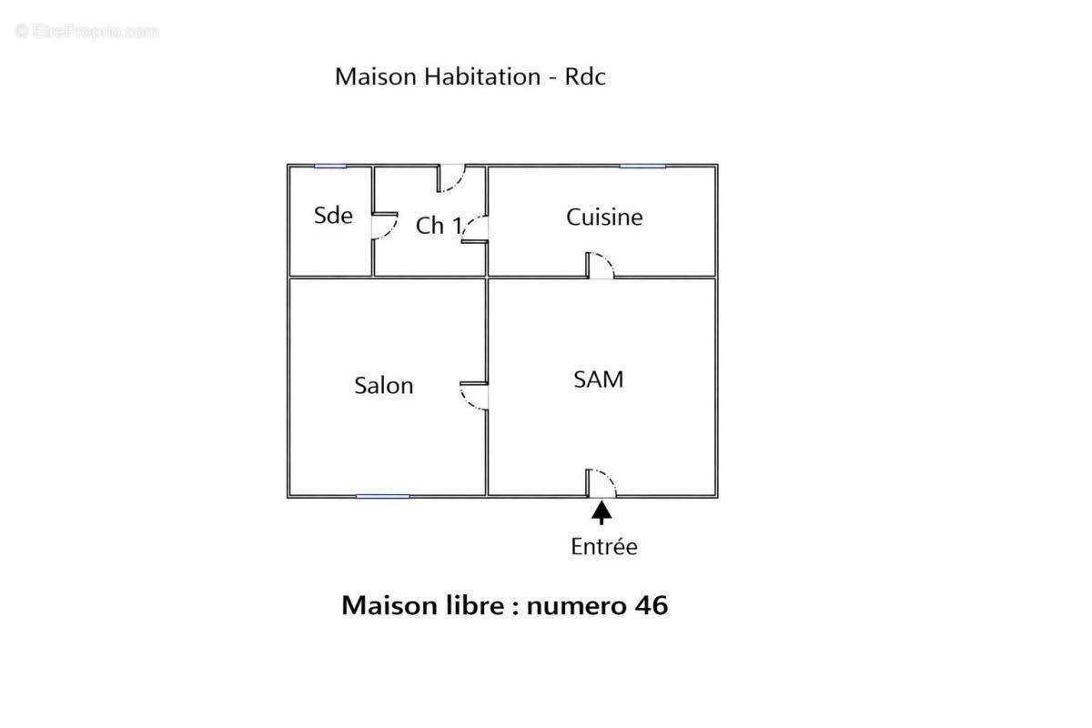 Appartement à TOULENNE