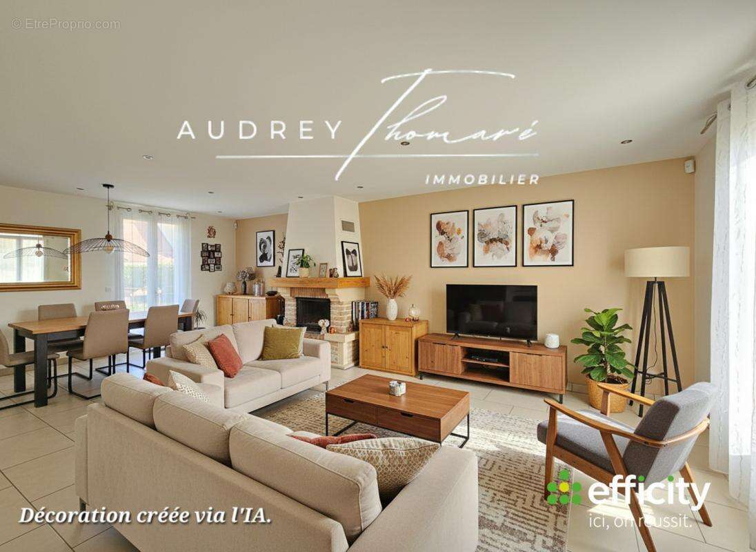 Maison à NANTEUIL-LE-HAUDOUIN