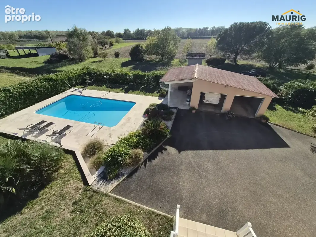 Maison 4 chambres avec piscine, double garage et terrain de 1 848 m2   environnement calme - marmande - photo 14