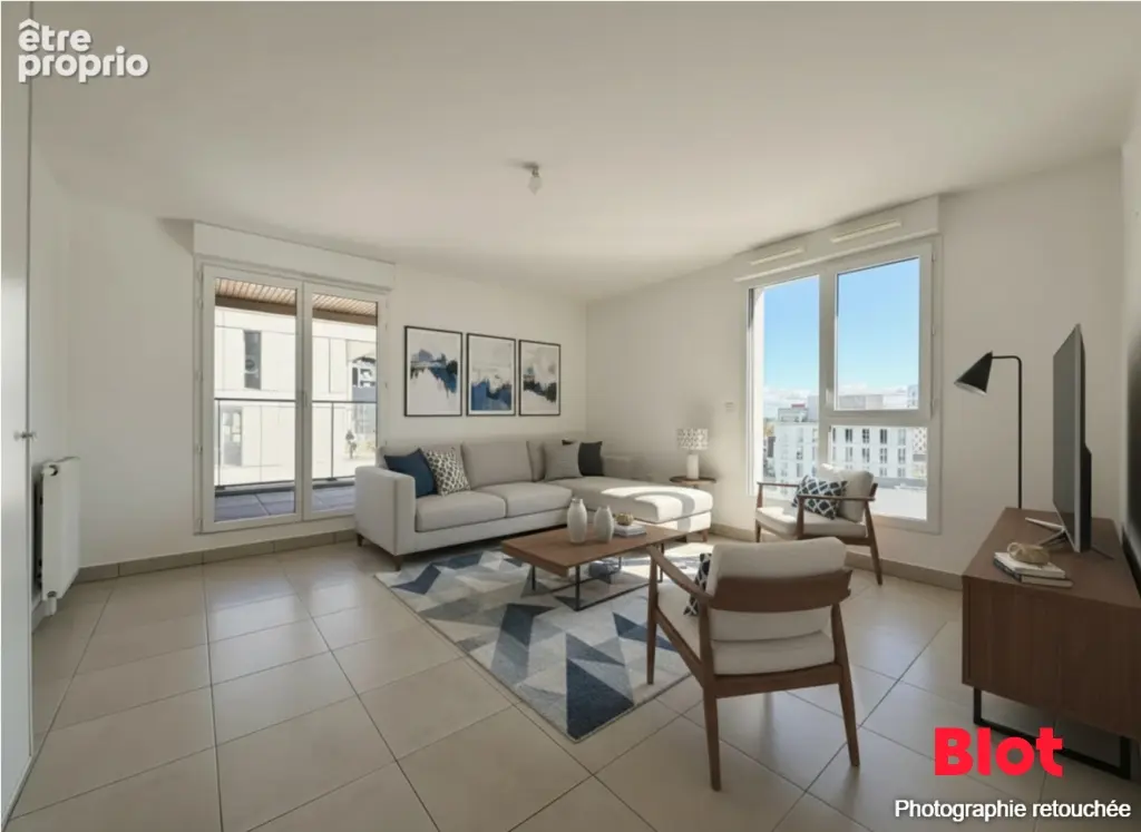 Appartement 3 pièces 61 m² à vendre à Nantes (44000) - photo 2