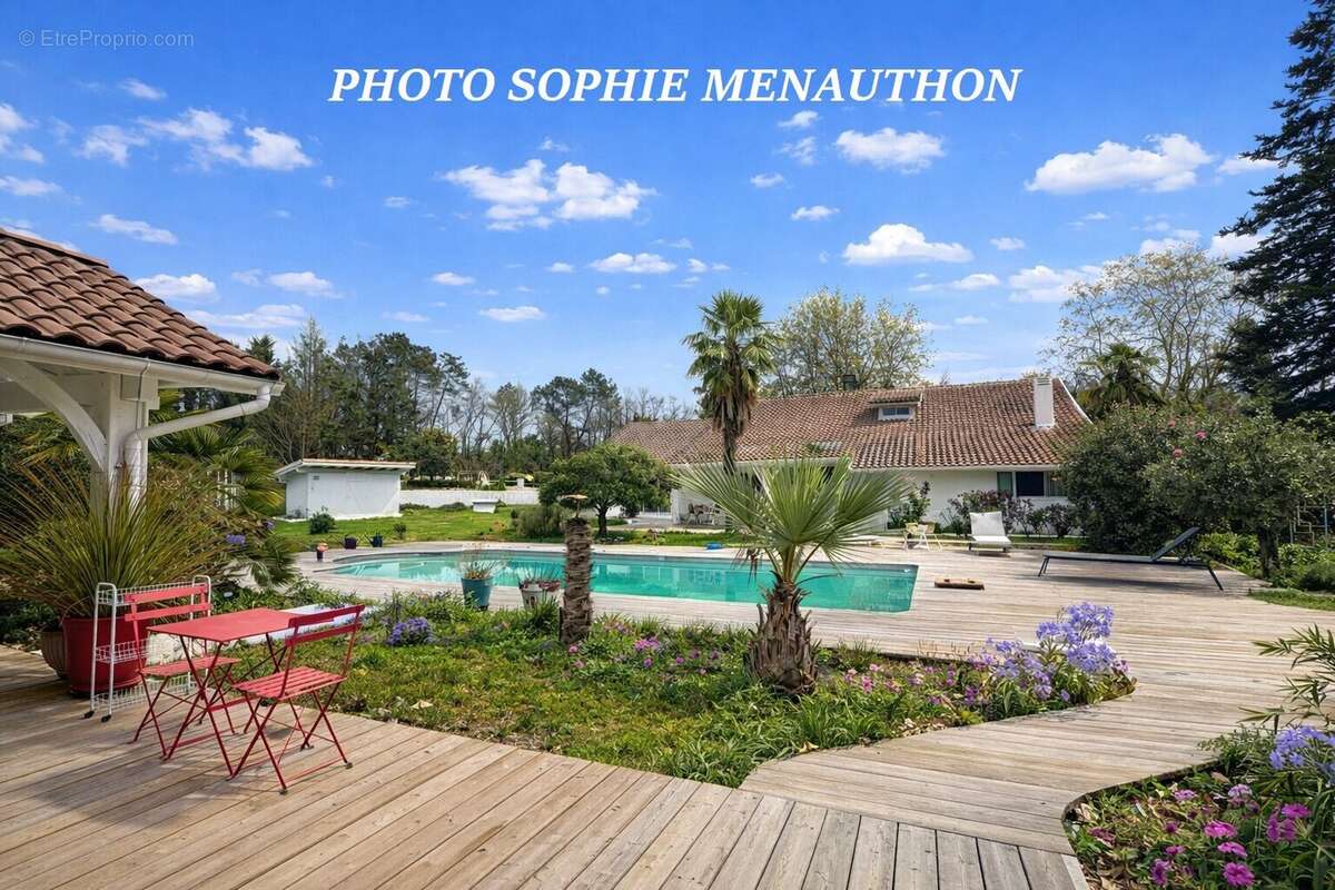 Propriété de caractère avec dépendances et piscine  Domaine de 3 hectares au calme absolu - photo 3