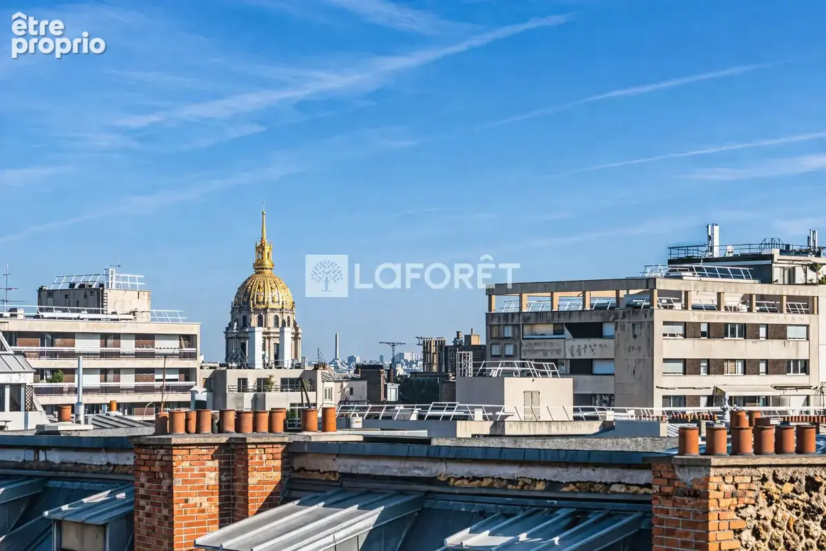 Metro pasteur - chambre de service - vue dégagée - invalides - photo 3