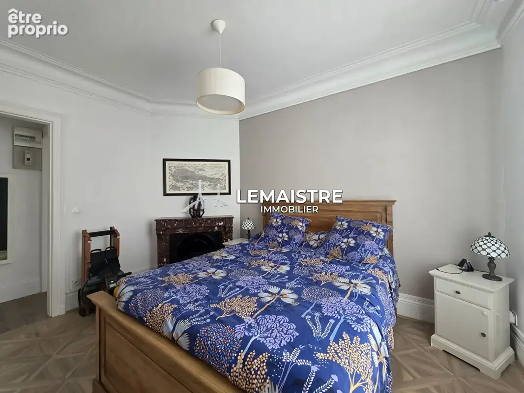 Appartement à vendre  Le Havre  Anatole France 82,6 m²  3 chambres  Cave  Charme de l'ancien - photo 8