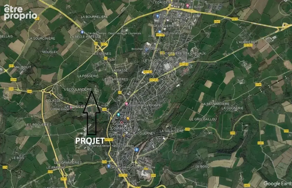 Quartier de l'écoulanderie, terrain à bâtir de 502m², avec superbe vue - photo 1