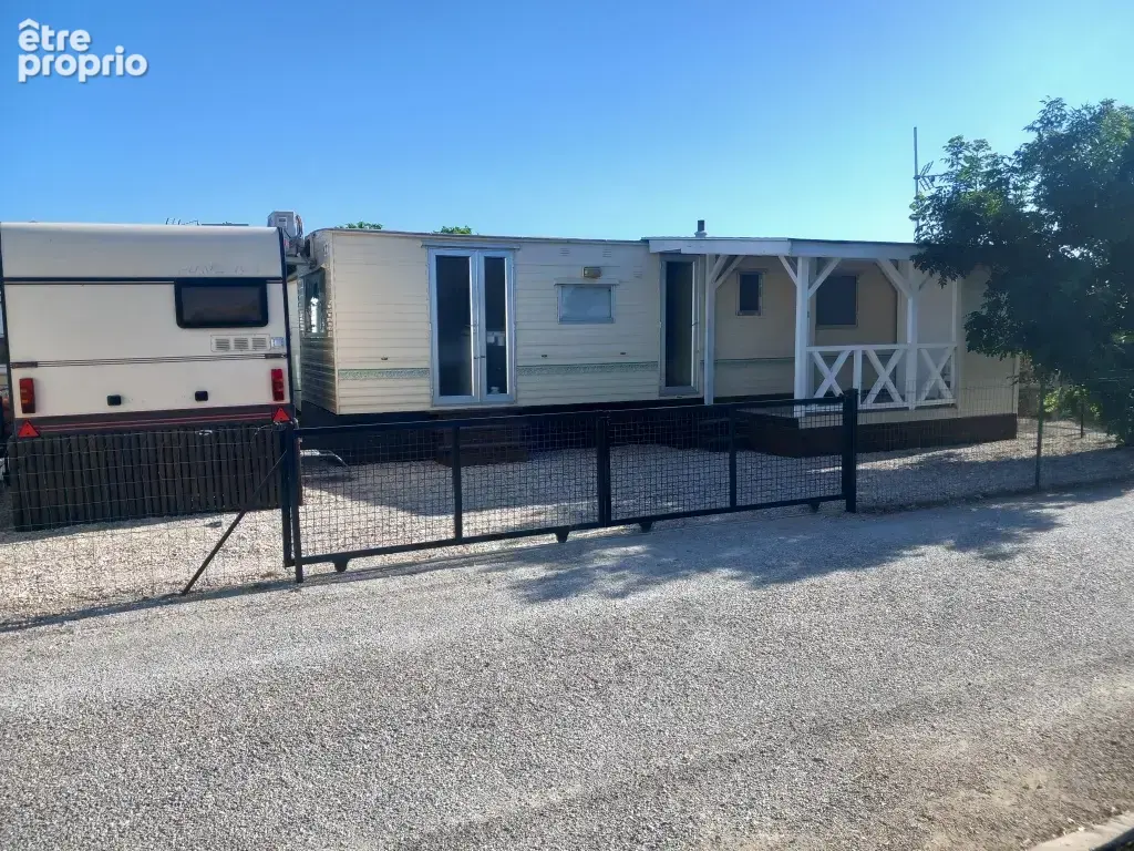 Parcelle de terrain de camping avec mobil home Sigean - photo 1