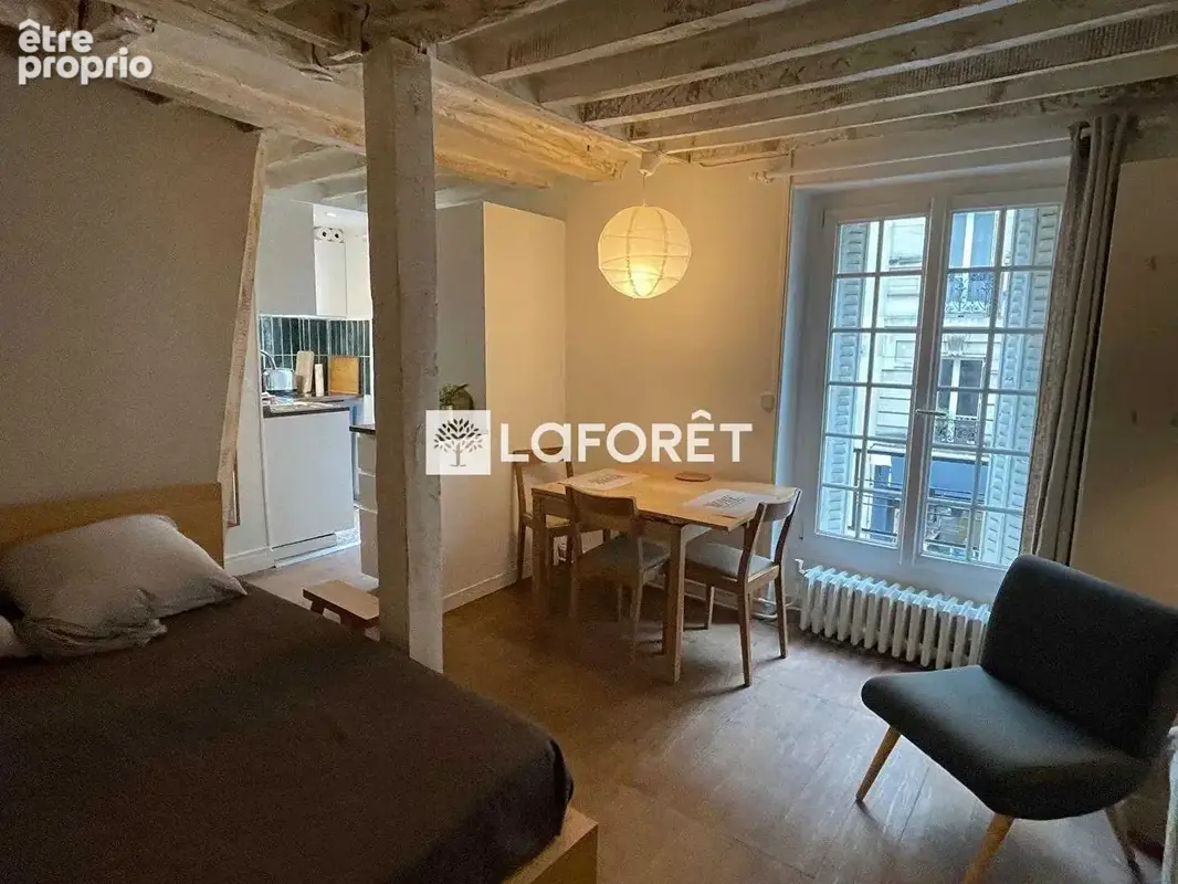 QUARTIER DAGUERRE Studio Paris 1 pièce(s) 23.26 m2 meublé - photo 7