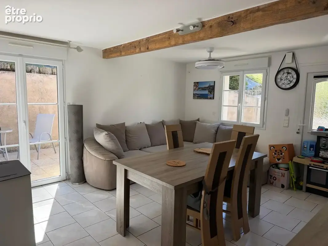 Maison 2/3 chambres, garage, jardin - photo 2