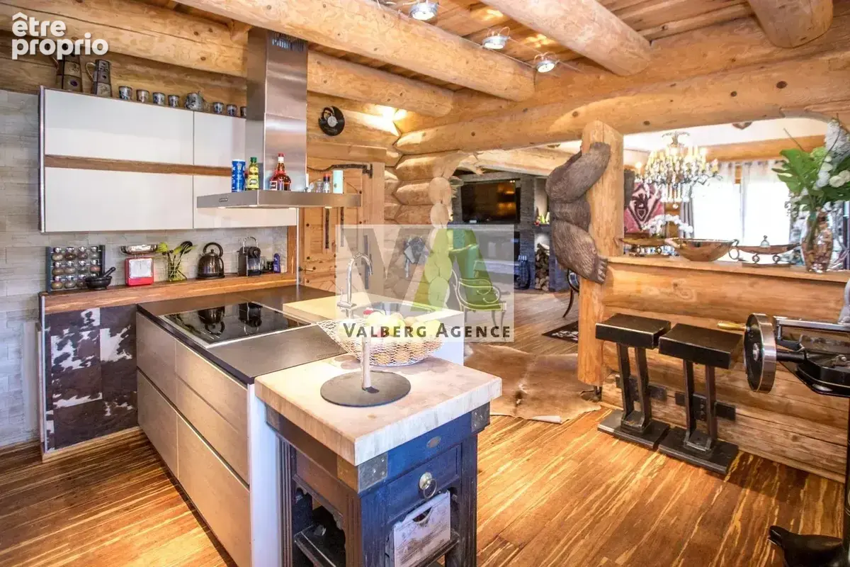 Chalet d'exception en rondins au pied des pistes - photo 2