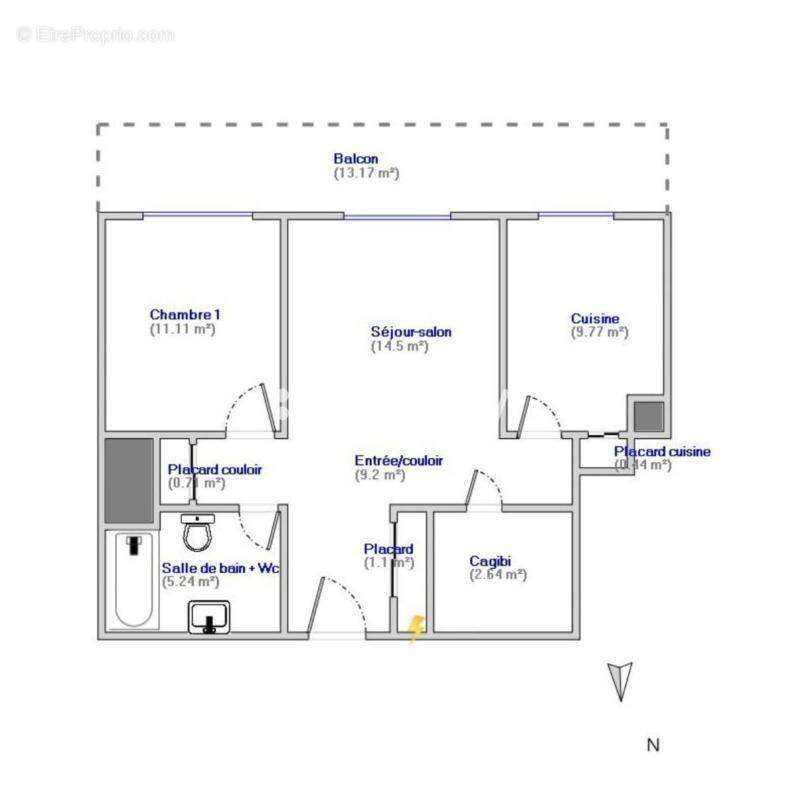 Appartement à SAINT-LAURENT-DU-VAR