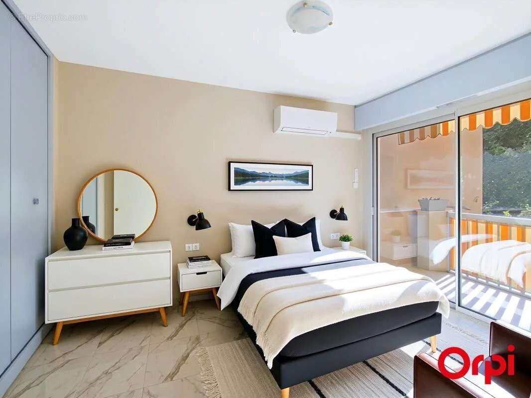 Menton, quartier borrigo : 2 pièces de 40,25 m2 avec cave et parking privé - photo 7